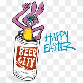 Happy Easter With Beer, HD Png Download - happy easter png