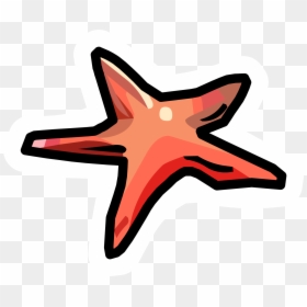 Club Penguin Star Fish, HD Png Download - starfish png