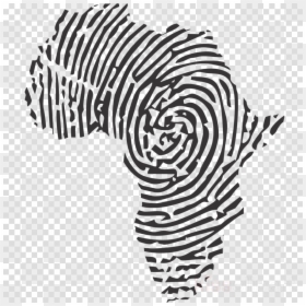 Africa Head Finger Print, HD Png Download - africa png