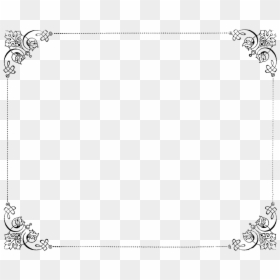 Vintage Border Transparent Background, HD Png Download - black border png