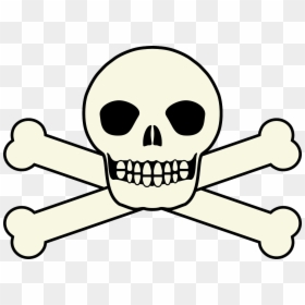 Skull Head And Bones, HD Png Download - bone png