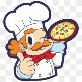 Animated Pizza Chef Png, Transparent Png - chef png