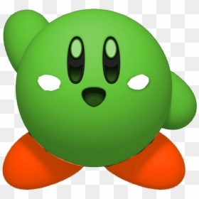 Yoshi As A Kirby, HD Png Download - yoshi png