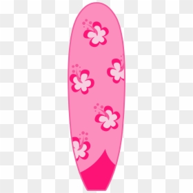 Pink Surfing Board Transparent, HD Png Download - surfboard png