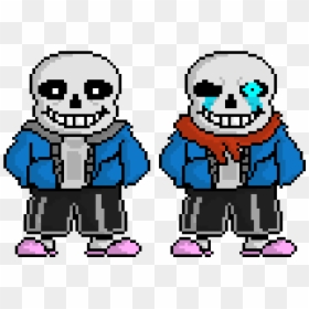 Underfell Sans Pixel Art, HD Png Download - vhv