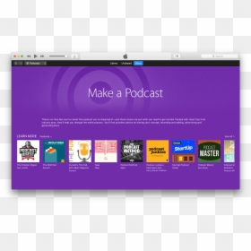 Podcast List, HD Png Download - itunes png