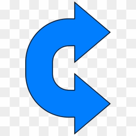 Two Way Curved Arrow, HD Png Download - itunes png