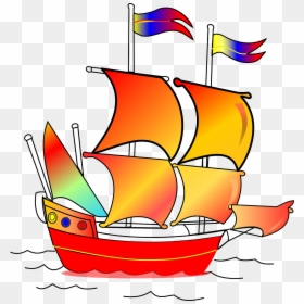 Barco Clipart, HD Png Download - pirate ship png