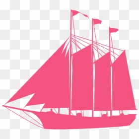 Ship Gold Vector, HD Png Download - pirate ship png