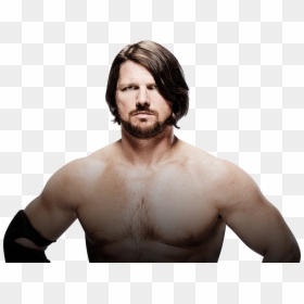 Barechested, HD Png Download - aj styles png