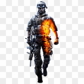 Battlefield 3 Soldier, HD Png Download - battlefield 1 png