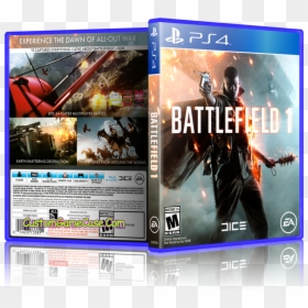 Battlefield 1 Ps4 Cover, HD Png Download - battlefield 1 png