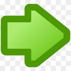 Green Arrow Icon Left, HD Png Download - flecha png