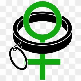 Bdsm Female Symbol, HD Png Download - male female symbols png