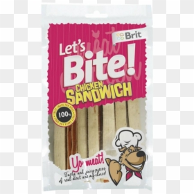 Brit Lets Bite Chicken Sandwich, HD Png Download - chicken sandwich png