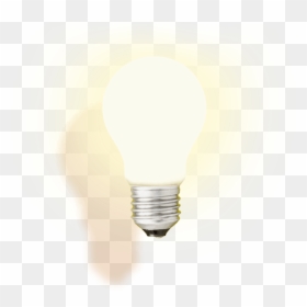 Bombillo Encendido - Incandescent Light Bulb, HD Png Download - bombillo png