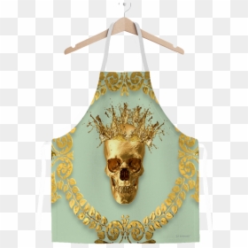 Transparent Gold Skull Png - Skull, Png Download - gold skull png