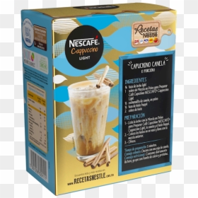 Nescafe Cappuccino Light, HD Png Download - granos de cafe png