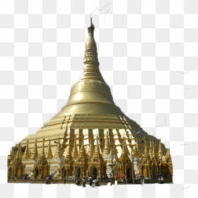 Shwedagon Pagoda, HD Png Download - pagoda png