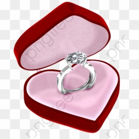 Wedding Rings Clipart Vintage - Wedding Ring Box Transparent, HD Png Download - planet rings png