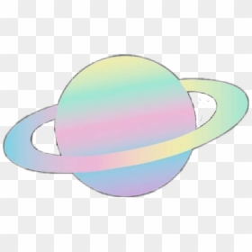 #pastelcolors #pastel #planet #planets #ring #rings - Circle, HD Png Download - planet rings png