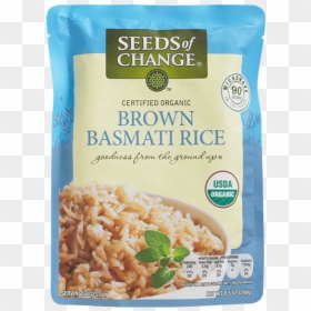 Brown Basmati Rice - Seeds Of Change Brown Basmati Rice, HD Png Download - grainy texture png