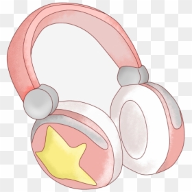 Headphones Cartoon Clipart Transparent Png - Cartoon Music Headphone Png, Png Download - png headphones