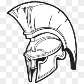 Gladiator Drawing Amazing - Easy Spartan Helmet Drawing, HD Png Download - drawing pencil png