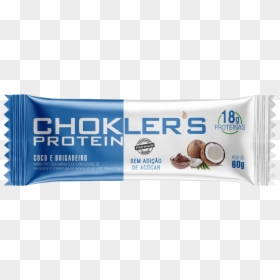 Chokler’s Protein Coco E Brigadeiro - Protein, HD Png Download - brigadeiro png