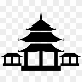 Pagoda Clipart Wihara - Buddhist Temple Icon, HD Png Download - pagoda png