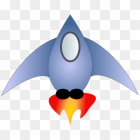 Rocket, Space, Spaceship, Take-off, Fly, Fire, Window - Alien Invasion Ship Bmp, HD Png Download - cartoon spaceship png