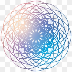 Original Colorful Gradient Decoration Png And Psd - Circle, Transparent Png - gradient circle png
