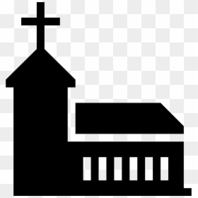 Temple Christianity Church - Silhouette Of A Christian Church, HD Png Download - christianity png