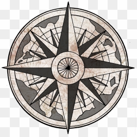 Png Download Vintage Compass Clipart - Compass Clipart, Transparent Png - nautical compass png