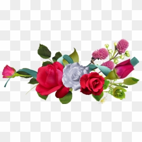 Bunga Mawar Merah Picture - Rose Romantic Flower, HD Png Download - bunga png