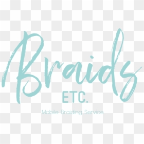 Calligraphy, HD Png Download - braids png