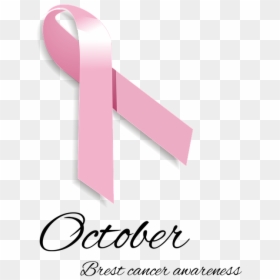 Pink, Ribbon, October, Breast Cancer, Awareness, Woman - Marking Tools, HD Png Download - breast cancer awareness ribbon png