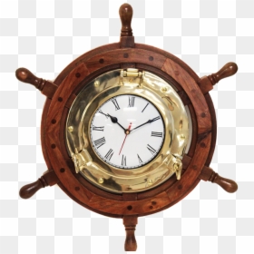 Ships Wheel, HD Png Download - nautical compass png