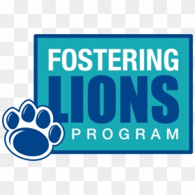 Fostering Lions Program, HD Png Download - lion paw png