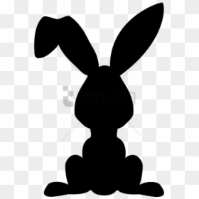 Easter Bunny Ears Png - Easter Bunny Silhouette Svg, Transparent Png - easter bunny ears png