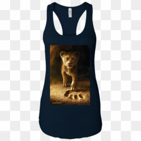 Disney The Lion King Live Action Simba Paw Fill Movie - T-shirt, HD Png Download - lion paw png