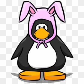 Bunny Ears Png - Penguin With A Santa Hat, Transparent Png - easter bunny ears png