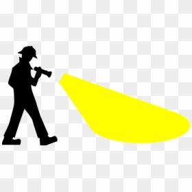 Flashlight Search, HD Png Download - saxophone silhouette png