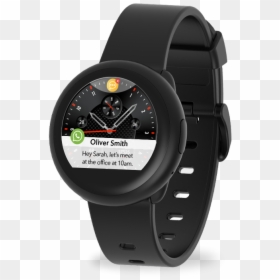 Stylish Smartwatch For Your Active Lifestyle - Zeround 3 Lite Navy Mykronoz, HD Png Download - smartwatch png