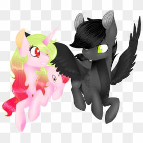 Male Cute Mlp Ocs, HD Png Download - black couple png