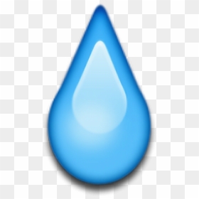 #emojis #emoji #agua #gotas #lagrima - Drop, HD Png Download - gotas png