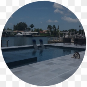 Swimming Pool, HD Png Download - water reflection png