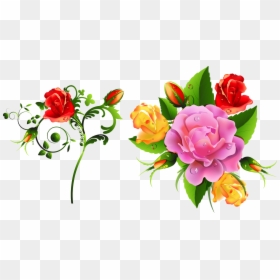 Transparent Ramos De Flores Png - Flores Para Marco Png, Png Download - ramo de rosas png