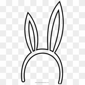 Bunny Ears Clipart Bent - Transparent Background Bunny Ears Transparent, HD Png Download - easter bunny ears png