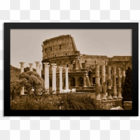 Colosseum, HD Png Download - roman columns png